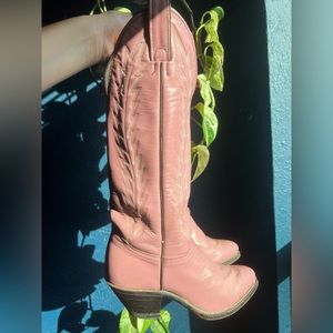 Pink lilac Cowboy Western Boots
